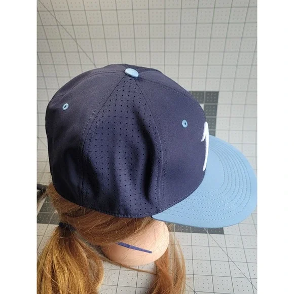 The Game Pro Baseball Hat Men's Large Navy Blue Cap Letter L embroidered - Picture 4 of 6